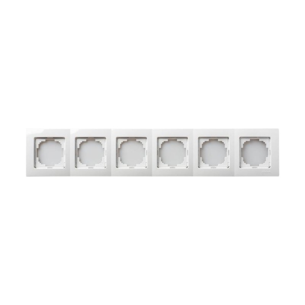 Λευκό πλαίσιο εξαπλό - Image 2