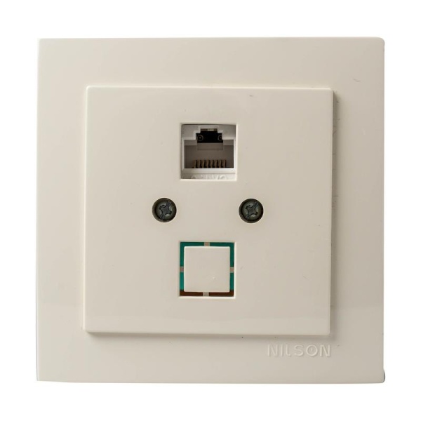 Μπέζ πρίζα δικτύου CAT6 - Image 2