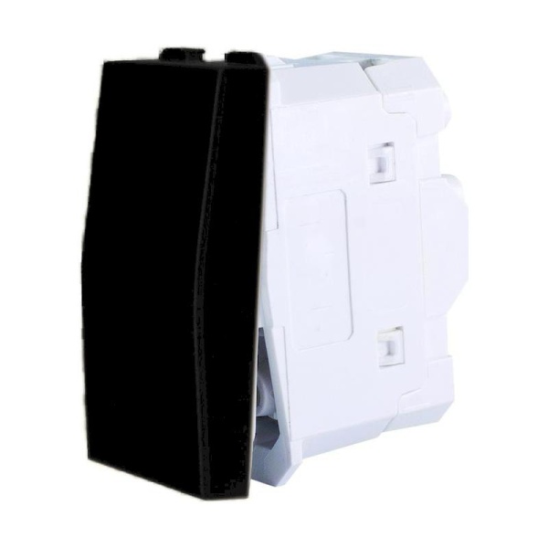 Διακόπτης απλός  1 θέσης Μαύρος 10AX 250V - Image 3