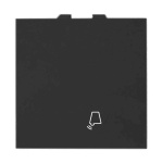 Μπουτόν κουδουνιού2 θέσεων Μαύρο 10ΑΧ250V - Image 2