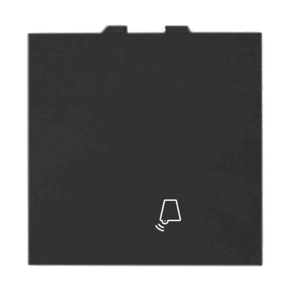 Μπουτόν κουδουνιού2 θέσεων Μαύρο 10ΑΧ250V - Image 2