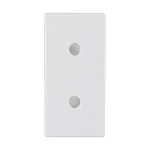 Πρίζα διπολική 1 θέσης  Λευκή 2Ρ 10Α 250V - Image 3