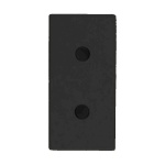 Πρίζα διπολική 1 θέσης  Μαύρη 2Ρ 10Α 250V - Image 3