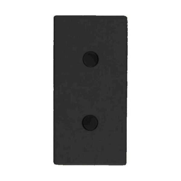 Πρίζα διπολική 1 θέσης  Μαύρη 2Ρ 10Α 250V - Image 3