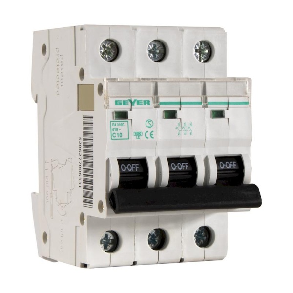 Ασφάλεια 3P 10A C - Image 2