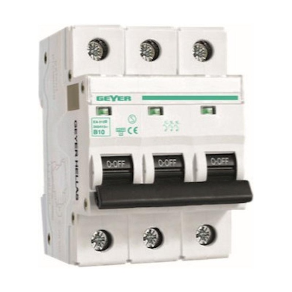 Ασφάλεια 3P 10A B - Image 2