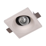 Γύψινο spot ρυθμιζόμενο τετράγωνο 1xGU10 170x170