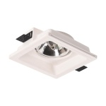 Γύψινο τετράγωνο spot 1xAR111 190x190