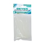 Δεματικά 2.5x100mm λευκά (100τμχ)