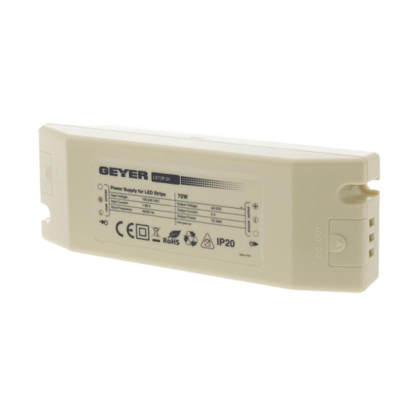 Τροφοδοτικό 72W 24V DC 3A IP40 - Image 3
