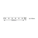 Ταινία LED Eco 7.2W 12V 2700K 800lm IP20 - Image 2