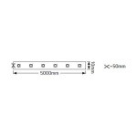 Ταινία LED Eco 7.2W 12V 6500K 800lm IP65 - Image 2
