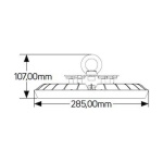 Καμπάνα LED Highbay Economy 150W 5000K 15000lm IP65 - Image 2