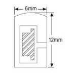 Ταινία LED Neon 14.4W 24V 3000K 1400lm IP67 6X12mm - Image 2