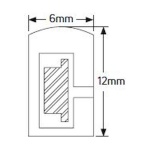 Ταινία LED Neon 14.4W 24V μπλέ 1400lm IP67 6X12mm - Image 2