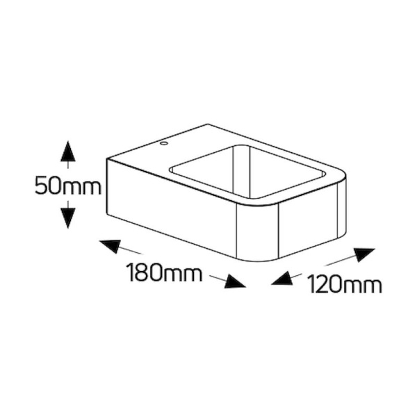 Απλίκα LED  6W 3000K 250lm 120x50 IP54 - Image 2