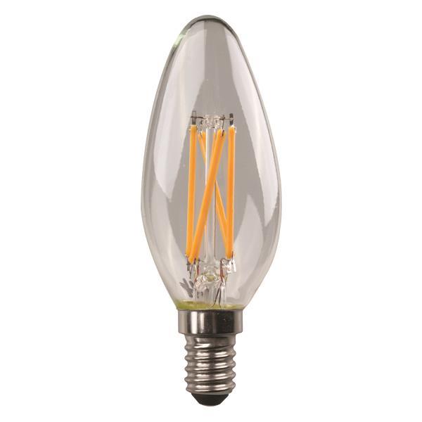f8caa37d4c234a059642683f7952765c ΛΑΜΠΑ LED ΚΕΡΙ CROSSED FILAMENT 6.5W E14 3000K 220-240V - Image 1