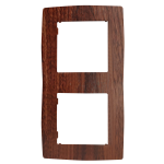 PRIME ΠΛΑΙΣΙΟ 2 ΘΕΣΕΩΝ IP20 ΞΥΛΟ - Image 2