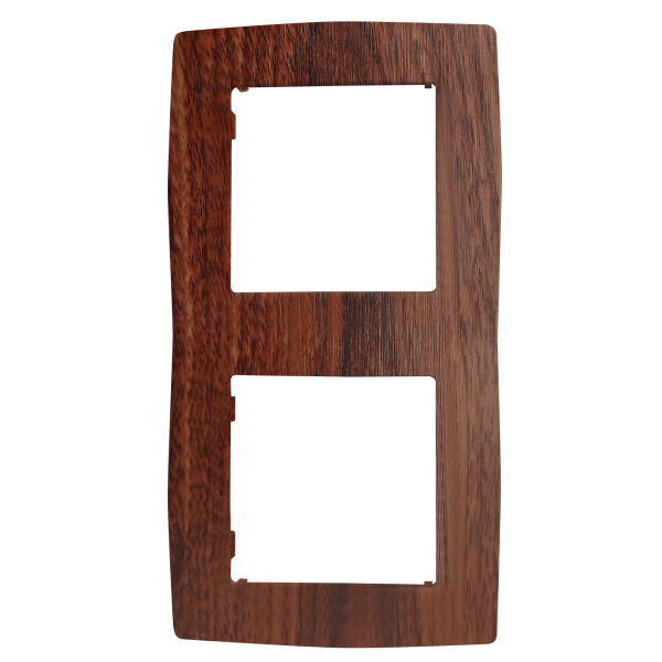 PRIME ΠΛΑΙΣΙΟ 2 ΘΕΣΕΩΝ IP20 ΞΥΛΟ - Image 2