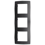 PRIME ΠΛΑΙΣΙΟ 3 ΘΕΣΕΩΝ IP20 ΓΚΡΙ - Image 2