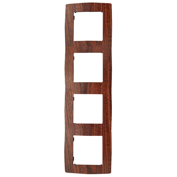 PRIME ΠΛΑΙΣΙΟ 4 ΘΕΣΕΩΝ IP20 ΞΥΛΟ - Image 2