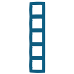 PRIME ΠΛΑΙΣΙΟ 5 ΘΕΣΕΩΝ IP20 ΓΑΛΑΖΙΟ - Image 2