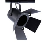 TRACK LIGHT No238 BLACK 2WIRE PAR30 E27