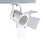 TRACK LIGHT No238 WHITE 4WIRE PAR30 E27