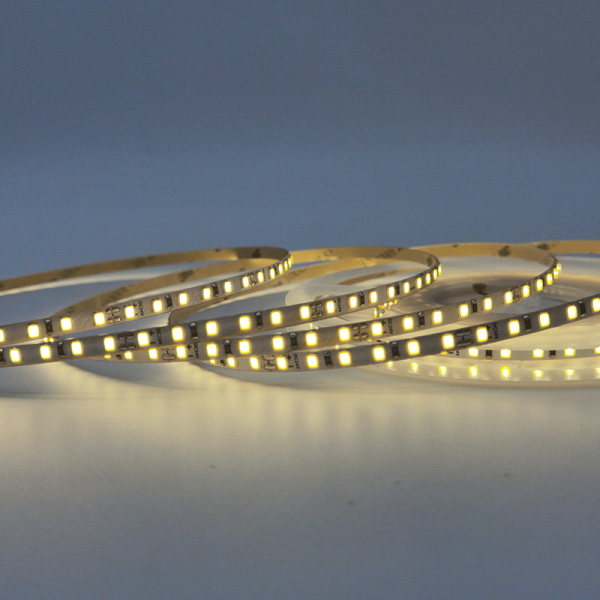 LED SMD STRIP 24VDC 9.6W/M 3000K 1010LM/M IP20 5MM CRI80 EPISTAR 2835 120LEDS/M 5SDCM 5M REEL3YRS - Image 2