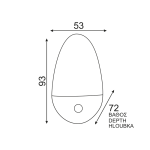 ΛΑΜΠΑΚΙ ΝΥΚΤΟΣ LED ΜΕ ΔΙΑΚΟΠΤΗ ON-OFF 1W 4000K 230V - Image 2