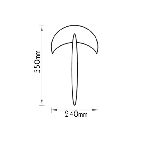 ΑΠΛΙΚΑ ΠΥΡΣΟΣ ΜΕ ΓΥΑΛΙ ΝΙΚ Ε14 - Image 2