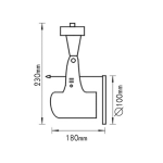 ΣΠΟΤ ΡΑΓΑΣ 4Κ PAR30 ΓΚΡΙ ΜΕΤΤ - Image 2