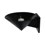WALL ARM UFO E27 BLACK