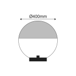 ΜΠΑΛΑ Φ40 ΔΙΑΦΑΝΗΣ - Image 2