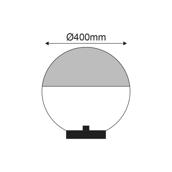 ΜΠΑΛΑ Φ40 ΔΙΑΦΑΝΗΣ - Image 2
