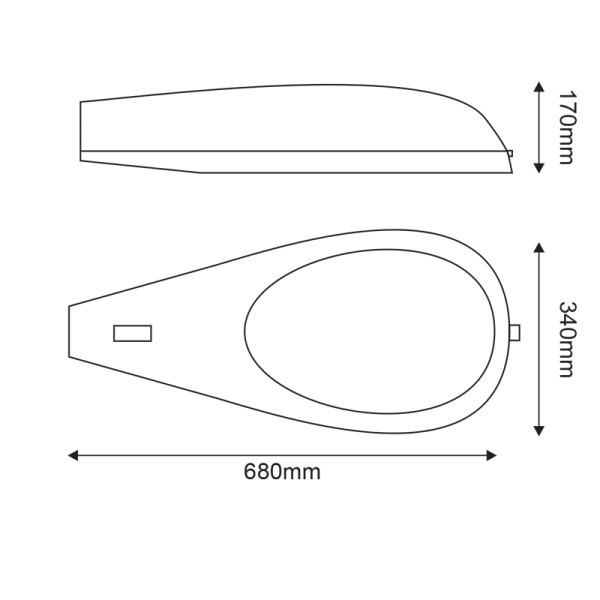 ΦΩΤΙΣ ΔΡΟΜΟΥ ΜΦ Ε40 IP65 - Image 2