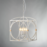 ΚΡΕΜΑΣΤΟ ΦΩΤΙΣΤΙΚΟ 4ΧΕ14 ΜΕΤΑΛΛΙΚΟ ΛΕΥΚΟ ΑΝΤΙΚΕ 35Χ35XH150CM FRIDA