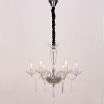 ΚΡΕΜΑΣΤΟ ΦΩΤΙΣΤΙΚΟ 6ΧΕ14 ΔΙΑΦΑΝ ΚΡΥΣΤΑΛ+ΧΡΩΜΙΟ ΜΕΤΑΛΛΟ Φ54ΧΗ178CM VIOLET