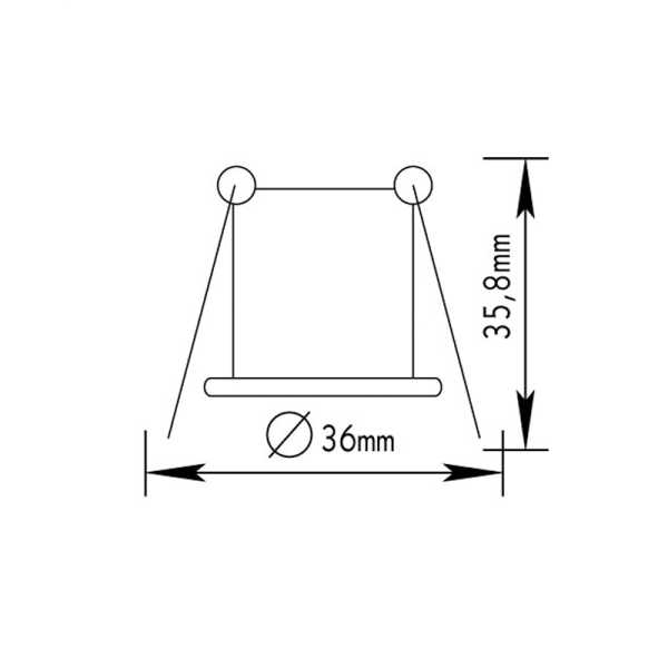 ΣΠΟΤ ΧΩΝΕΥΤΟ BS3153N G4 ΝΙΚΕΛ - Image 2