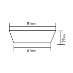 ΣΠΟΤ Νο805 ΕΞΩΤ. ΕΠΙΠΛΩΝ ΛΕΥΚΟ - Image 2