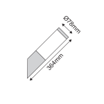 ΕΞΩΤΕΡΙΚΟ ΤΟΙΧΟΥ ΑΝΟΞΕΙΔΩΤΟ Ε27 - Image 2