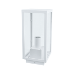 ΛΕΥΚΟ ΦΩΤΙΣΤΙΚΟ ΔΑΠΕΔΟΥ CELIA 1XE27 IP44 ΜΕ ΔΙΑΦΑΝΟ ΓΥΑΛΙ