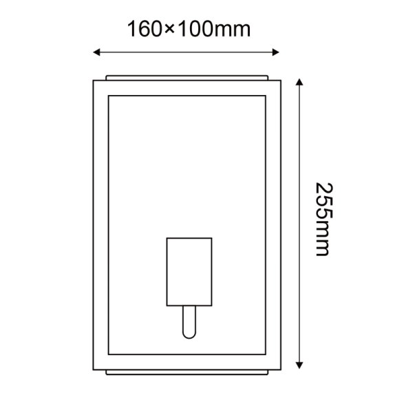 ΓΚΡΙ ΕΠΙΤΟΙΧΟ ΦΩΤΙΣΤΙΚΟ CELIA MINI 1XE27 IP44 ΜΕ ΔΙΑΦΑΝΟ ΓΥΑΛΙ - Image 2