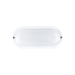 LED PC WHITE WALL LUMINAIRE 230V AC IP65 20W 1750lm 4000K 110° Ra80