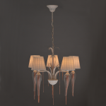 ΚΡΕΜΑΣΤΟ ΦΩΤΙΣΤΙΚΟ5ΧΕ14ΜΕΤΑΛ ΛΕΥΚ-ΧΡΥΣ+ΑΜΠ+ΓΥΑΛ+ΑΛΥΣ ROSEGOLD Φ61ΧΗ102 PALERMO