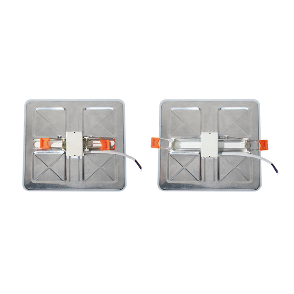 FLEXIBLE W SQUARE LED SLIM PANEL 9W 6000K 720Lm 230V Φ50-100 120° Ra80 - Image 2