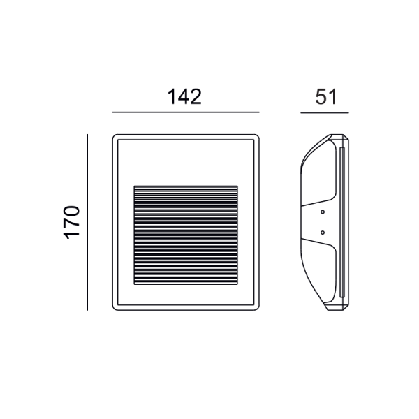 ΓΥΨΙΝΟ TRIMLESS Φ/Σ EVE ΕΜΜΕΣΟΥ ΦΩΤΙΣΜΟΥ MR11 12V - Image 2