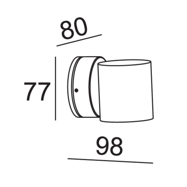 ΣΠΟΤ LED 3X1W IP44 - Image 2