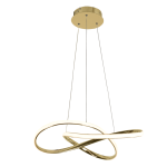 ΚΡΕΜΑΣΤΟ ΦΩΤΙΣΤΙΚΟ LED 48W 3000K 2880LM ΟΡΕΙΧΑΛΚΟ ΑΛΟΥΜΙΝΙΟ 48Χ44XΗ120CM GORDIUS