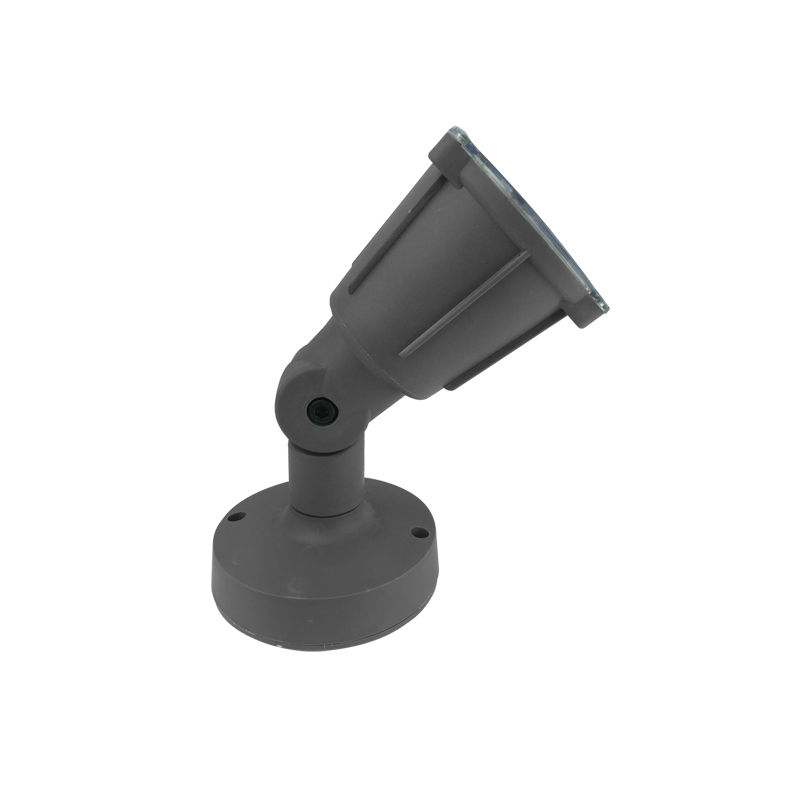 KERT630G LED PP GREY SPOT LIGHT 230V IP54 6W 3000K 480Lm SMD120°Ra80 - Image 1
